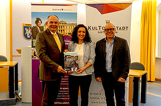 Knut Kreuch, Enrico Heß und Michaela Hübscher © KTS Miriam Reichart