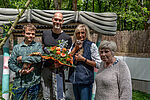 Marc Mittelbach, Andreas Taudte, DVM Angelika Wimmer & Stephanie Schultze (Förderverein Tierpark Gotha e. V.) © KTS Miriam Reichart