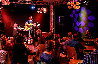 Eberhard Bieber im Theatercafé 1 © Bernd Seydel
