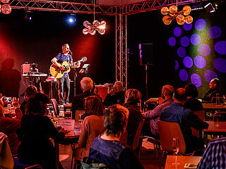Eberhard Bieber im Theatercafé 1 © Bernd Seydel