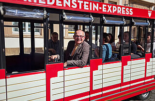 PM 48-2026 Sonderfahrt des Friedenstein-Express mit Knut Kreuch ©Stadtverwaltung Gotha